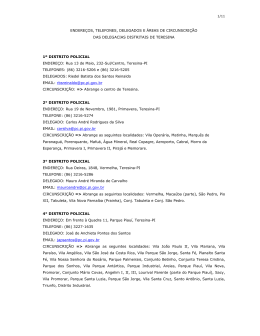 Delegacias Distritais de Teresina