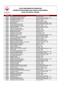 (Lista provis\363ria dos inscritos.xls)