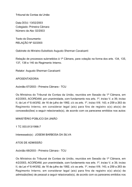 Ac&oacute;rd&atilde;o 67/2003 - Tribunal de Contas da Uni&atilde;o
