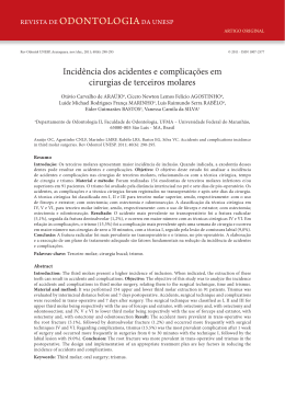 English - Revista de Odontologia da UNESP