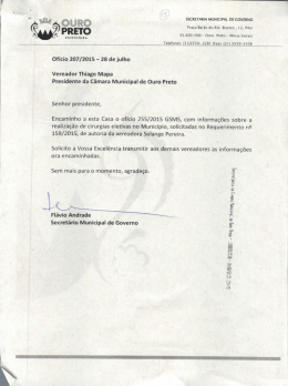 Of&iacute;cio n&ordm; 255/2015