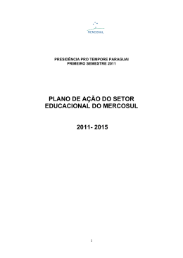 presidencia pro tempore paraguay - Parlamento Juvenil del Mercosur