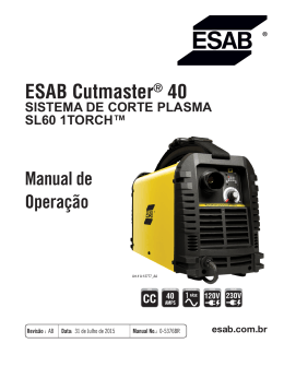ESAB Cutmaster&reg; 40 - ESAB Welding & Cutting Products