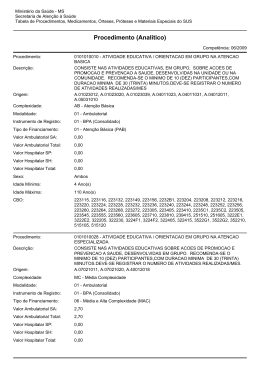 Procedimento (Analitico)