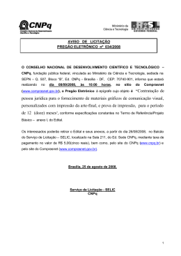 Licita&ccedil;&atilde;o