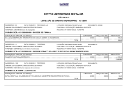 CENTRO UNIVERSIT&Aacute;RIO DE FRANCA - Uni