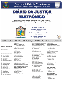 Poder Judici&aacute;rio - M&oacute;dulo de Consulta dos Magistrados