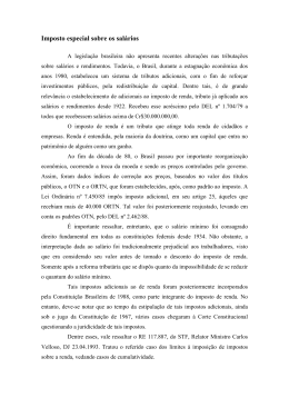Imposto especial sobre os salários