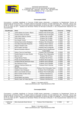 ENTIDADE MANTENEDORA FUNDA&Ccedil;&Atilde;O INSTITUTO DE