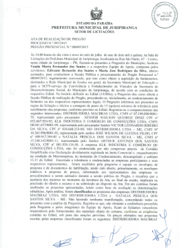 estado da para&iacute;ba prefeitura municipal de juripiranga setor de