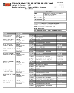 Agente Administrativo Judici&aacute;rio
