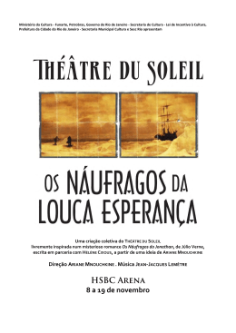 8 a 19 de novembro - Le Théâtre du Soleil