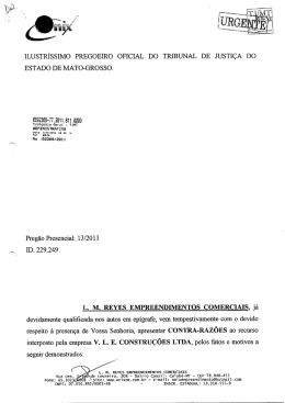 ilustríssimo pregoeiro oficial do tribunal de justiça do estado de