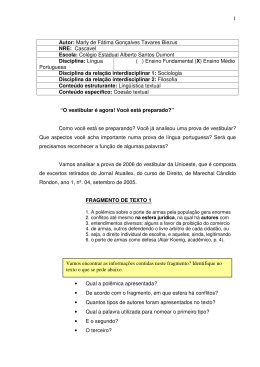 1 Autor: Marly de F&aacute;tima Gon&ccedil;alves Tavares Biezus NRE: Cascavel