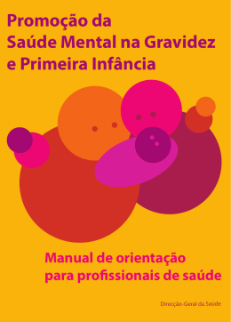 Promo&ccedil;&atilde;o da Sa&uacute;de Mental na Gravidez - Direc&ccedil;&atilde;o