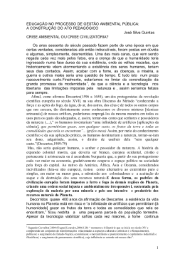 Educação no Processo de Gestão Ambiental Pública: A