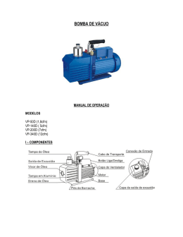 BOMBA DE VÁCUO