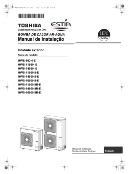 Manual de instalação