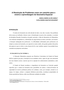 A Resolu&ccedil;&atilde;o de Problemas como um caminho para o ensino e