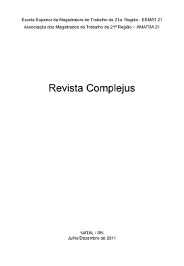 Revista COMPLEJUS - n&ordm; 2