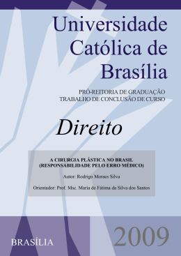 Rodrigo Moraes Silva - Universidade Cat&oacute;lica de Bras&iacute;lia