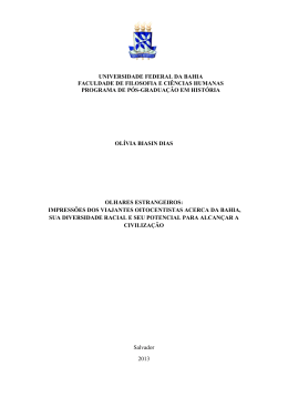 UNIVERSIDADE FEDERAL DA BAHIA FACULDADE DE