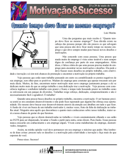 Quanto tempo devo ficar no mesmo emprego?