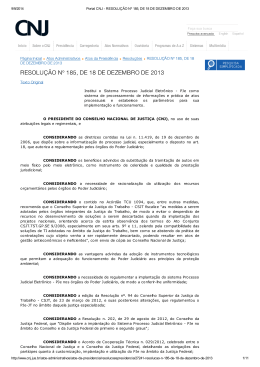 Institui o Sistema Processo Judicial Eletrônico