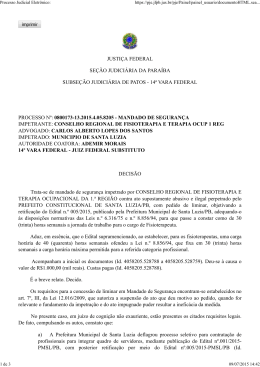 Processo Judicial Eletr&ocirc;nico: