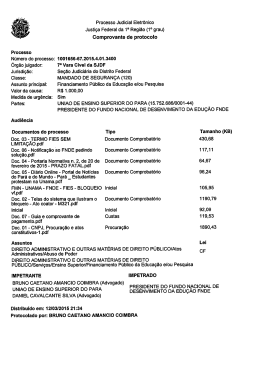 Processo Judicial Eletrônico Justiça Federal da 1a Região (1° grau)