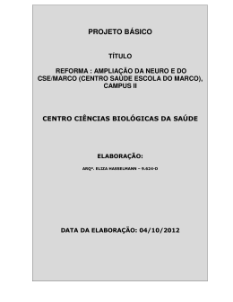 PROJETO B&Aacute;SICO