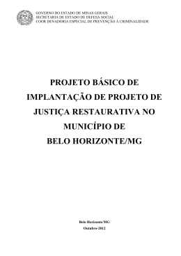 PROJETO B&Aacute;SICO DE IMPLANTA&Ccedil;&Atilde;O DE PROJETO
