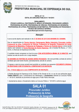 Ensalamento - Escola Municipal de Ensino Esperan&ccedil;a