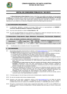 edital - C&acirc;mara Municipal de Santa Albertina &ndash; SP
