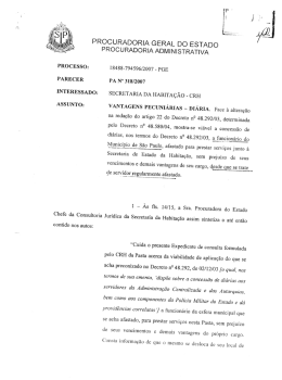 PA nº 318/07