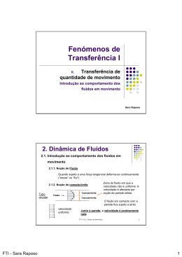 Fen&oacute;menos de Transfer&ecirc;ncia I