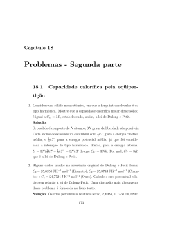 Problemas - Segunda parte
