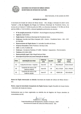 SEC - Processo Licitatório n° 50-2014