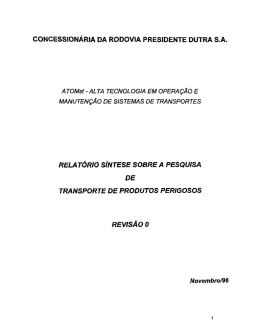 CONCESSIONÁRIA DA RODOVIA PRESIDENTE DUTRA S.A.