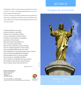 A Mensagem de Fátima começa e termina anunciando aos homens