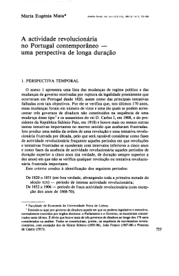 A actividade revolucion&aacute;ria no Portugal