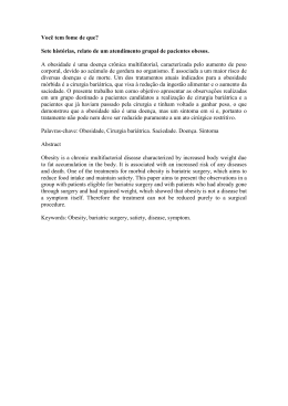 Sete hist&oacute;rias, relato de um atendimento grupal de pacientes