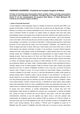 Entrevista na &Iacute;ntegra