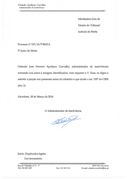 Meritíssimo Juiz de Direito do Tribunal