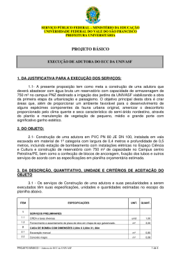 Especifica&ccedil;&atilde;o