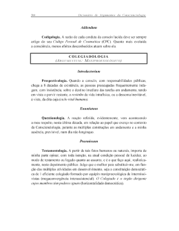artigo do seu C&oacute;digo Pessoal de Cosmoe`iicci (CPC). Quanto mais
