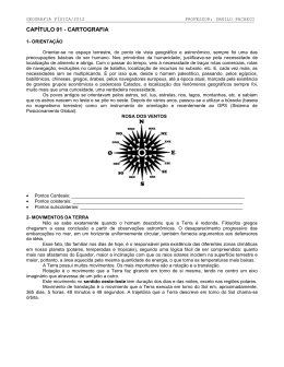 Apostila de Geografia I