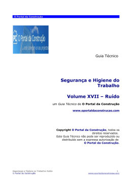 Ru&iacute;do - O Portal da Constru&ccedil;&atilde;o