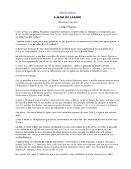 A Alma de L&aacute;zaro