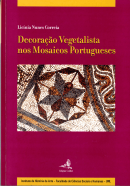 estudos - decoração vegetalista nos mosaicos portugueses